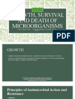 MICROBIAL GROWTH AND ANTIMICROBIAL ACTION