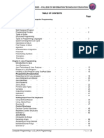 CBLM-Table of Contents PDF