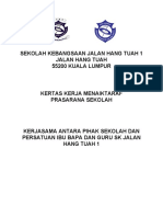 Kertas Kerja Prasarana