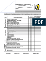 Ficha de Mantenimiento