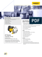 Pumps CYSeries Datasheet