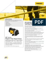 Pumps XFSeries Datasheet PDF