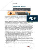 4 Líderes Liberadores, Empresas Liberadas