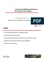 WS7 Bachti Alisjahbana - Pendekatan Klinis Demam Akut PDF