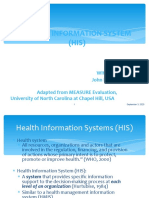 Health Information Systems - Presentation