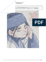 Golden Kamuy (Asirpa) Crosstitch Pattern