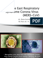 Middle East Respiratory Syndrome Corona Virus