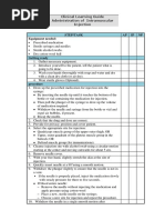 APhA Injection Technique Assessment Form | PDF | Injection (Medicine ...