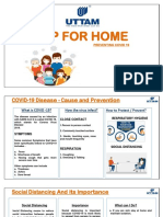 Sop For Home: Preventing Covid 19
