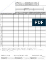 Training Attendance Sheet Blank Format