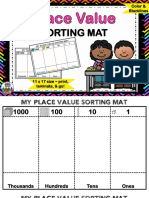 Sorting Mat: Color & Blacklines