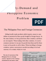 Supply-Demand and Philippine Economic Problem
