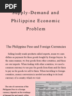 Supply-Demand and Philippine Economic Problem