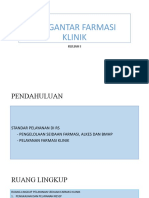 Pengantar Farmasi Klinik Slide 1 (Teori)