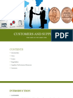 Customers and Suppliers