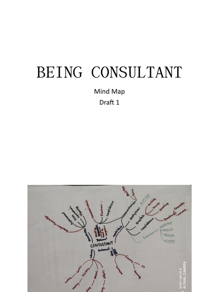 Being Consultant: Mind Map Draft 1 | PDF