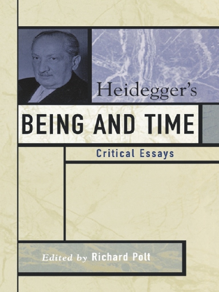 richardpoltheideggersbeingandtimecriticalessays Being And Time Martin Heidegger