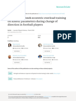 De Hoyo - Effects of 10 Week Eccentric Overload Training On Kinetic Parameters During Change of Direction in Football Players - JSS 2016