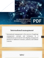 Globalization and International Management Trends