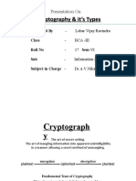 Cryptography & It's Types