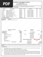 NU MOA 2025-2026 Tuition Assessment Form | PDF | Fee | Payments