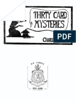 Charles Jordan Thirty Card Mysteries PDF