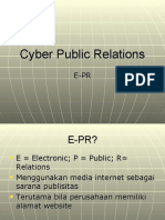 E-PR Strategi