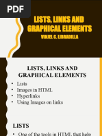 03 Lists, Links and Graphical Elements