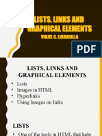 03 Lists, Links and Graphical Elements