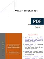 Session 16 - Basel II - Operational Bank PDF