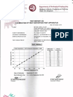 BUET Calibration Report