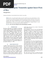 Entomopathogenic Nematodes Against Insect Pests of Rice