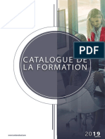 Catalogue de Formation 2019 PDF