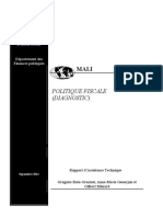 Politique Fiscale Du Mali