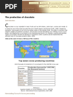 The Production of Chocolate