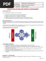 Org Man - Module 1 Nature Concept of MGMT PDF