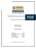 MFT5SEIM07 Enterprise Resource Planning: MBA (FULL TIMЕ) 2019-21