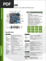 IX965GME: Intel® GME965 With Core 2 Duo Mini-ITX Motherboard