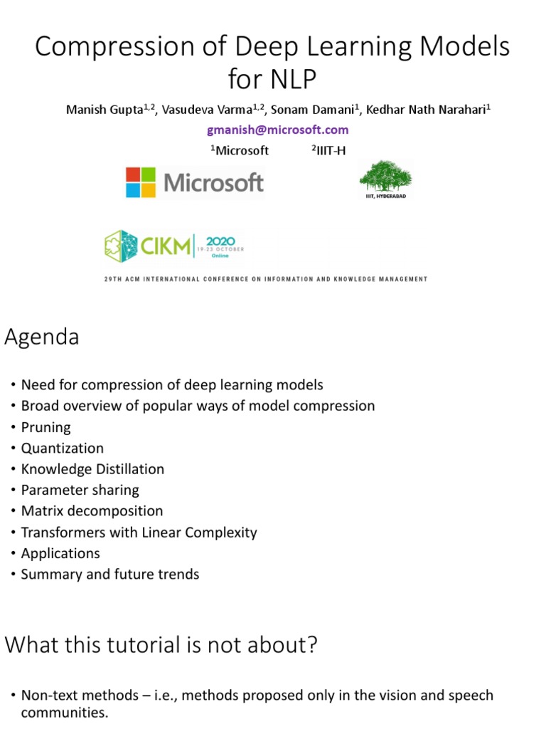Deep Learning Model Compression Guide | PDF | Deep Learning ...