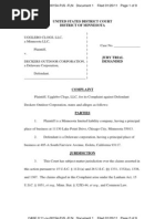 Download Complaint Ugglebo v Ugg Minnesota by mschwimmer SN47467267 doc pdf