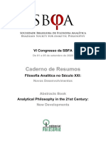 Caderno de Resumos VI Congresso Da SBFA 2020