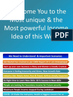 Most Powerful and Most Unique Income Idea