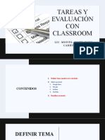 Organiza Tus Materiales Con Classroom