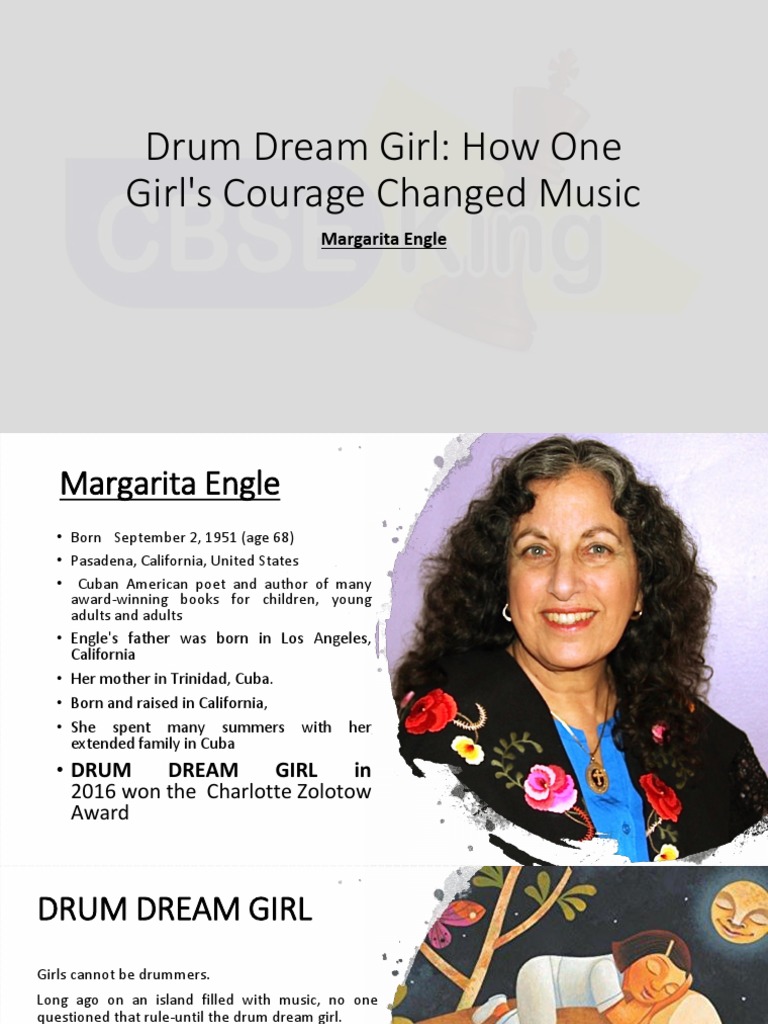 Drum Dream Girl How One Girl's Courage Changed Music Margarita Engle PDF Performing Arts