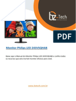 Manual Monitor Philips Led 243v5qhab PDF