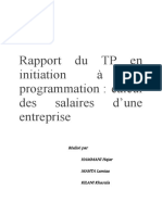 Rapport TP Matlab