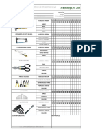 Inspeccion de Herramientas Manuales