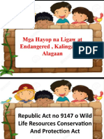 Mga Hayop Na Ligaw at Endangered, Kalingain - PPTX Feb 10