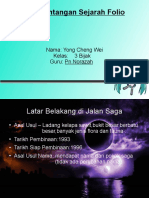 Pembentangan Sejarah Folio - Odp