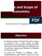 1 Scrib Upload Course Introduction Nature and Scope of Economics